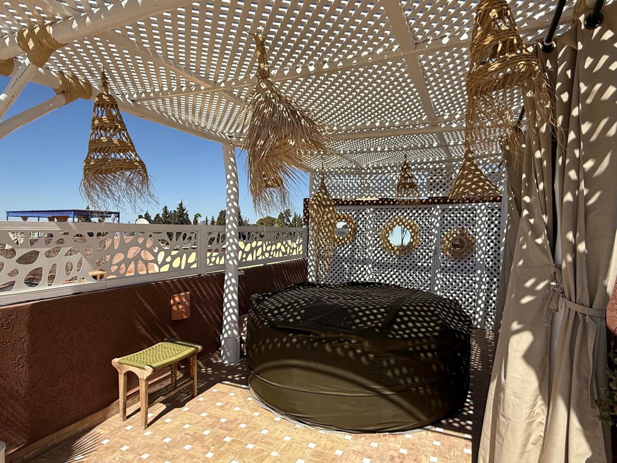 "Le 21", Exclusive Luxury Duplex 400M From Jemaa El Fna Place -Hammam-Jacuzzi-Koutoubia View-Roof Terrace -Speed Wifi 马拉喀什 外观 照片