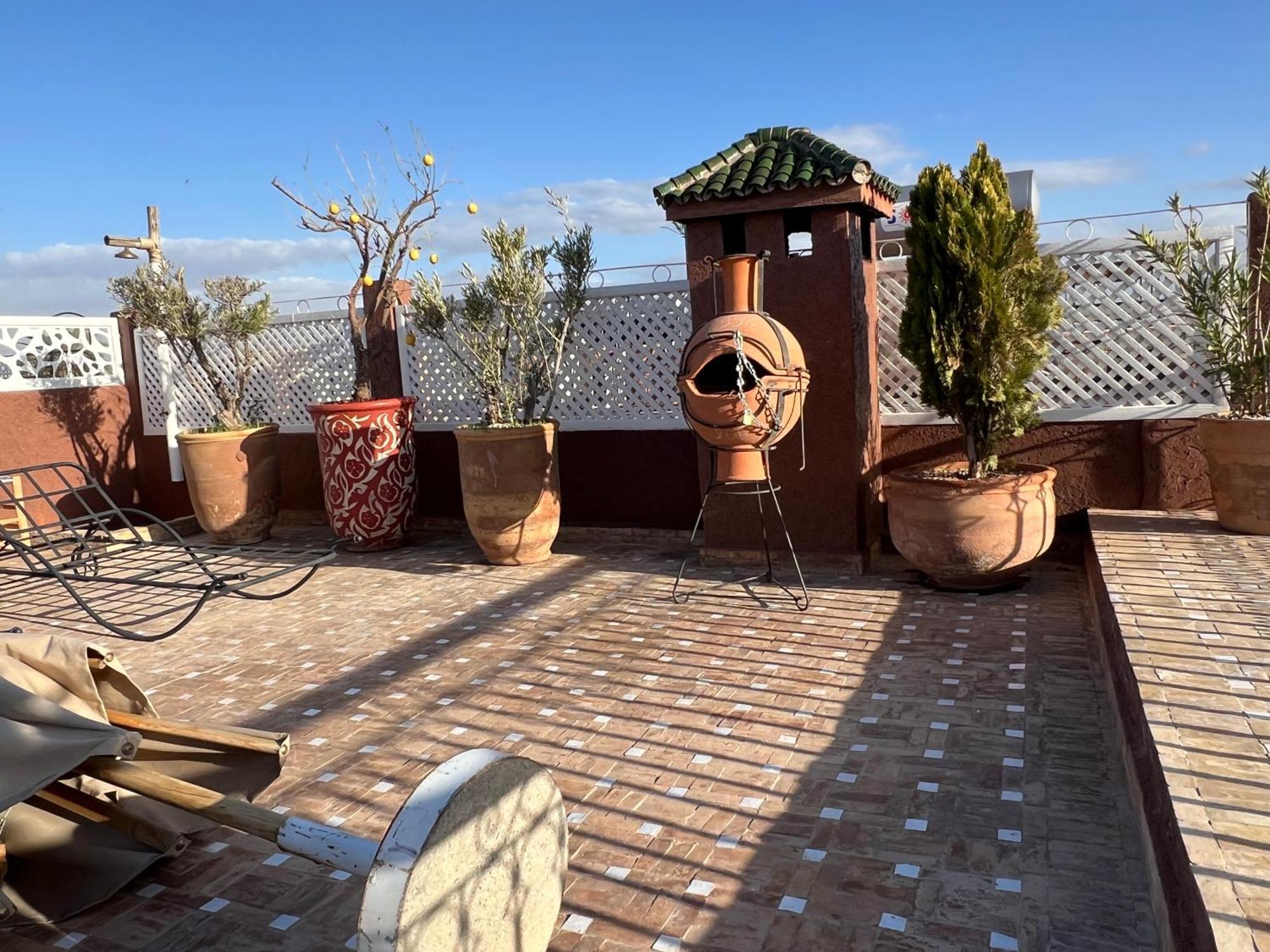 "Le 21", Exclusive Luxury Duplex 400M From Jemaa El Fna Place -Hammam-Jacuzzi-Koutoubia View-Roof Terrace -Speed Wifi 马拉喀什 外观 照片